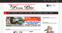 Desktop Screenshot of dixonpilot.com