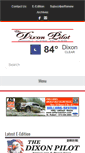 Mobile Screenshot of dixonpilot.com